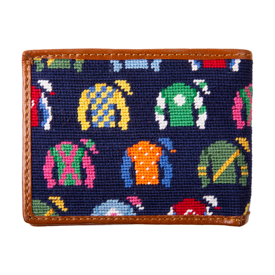 Smathers & Branson Keeneland Jockey Silks Bi-Fold Wallet