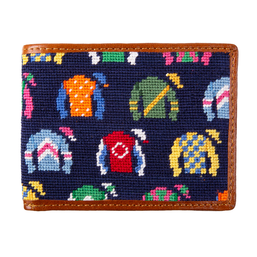Smathers & Branson Keeneland Jockey Silks Bi-Fold Wallet