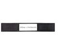 Custom Rubber Bar Mat with Rectangle Imprint Area - 22.75L″ x 3.4″W