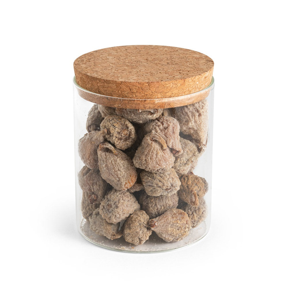 SPICE 700. Borosilicate glass canister with bamboo lid 700 mL
