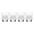 Sloane Crystal Double Old Fashion Glasses - Set Of 4