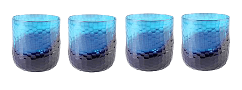 PRE-ORDER Ombre Glass Turquoise/Plum