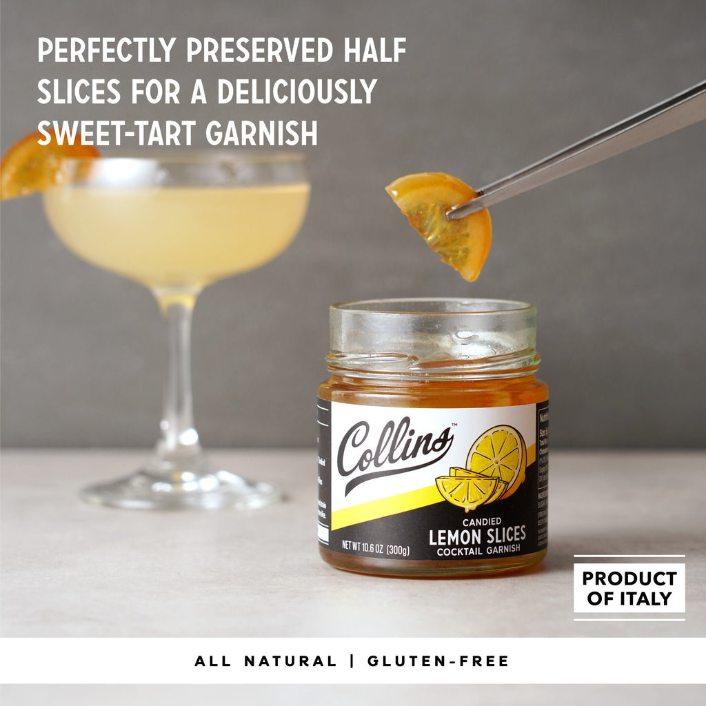 Candied Lemon Slices in Syrup 10.6 oz