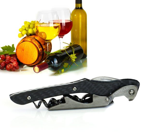 Wine Key - Castello™ - Carbon Fiber Handle