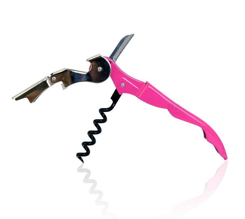 BarConic® Double Lever Corkscrew - Hot Pink
