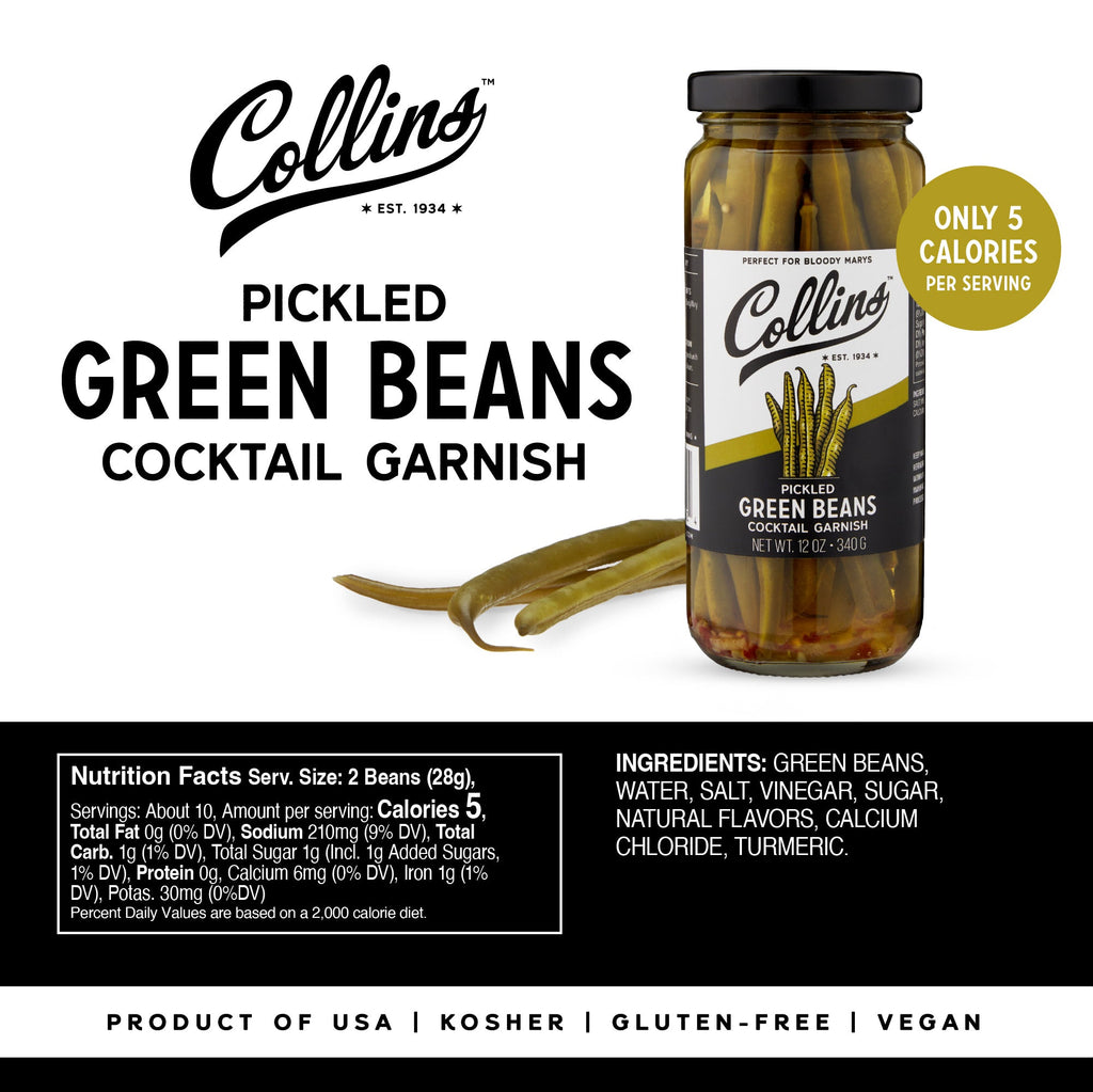 Gourmet Pickled Green Beans, 12 oz