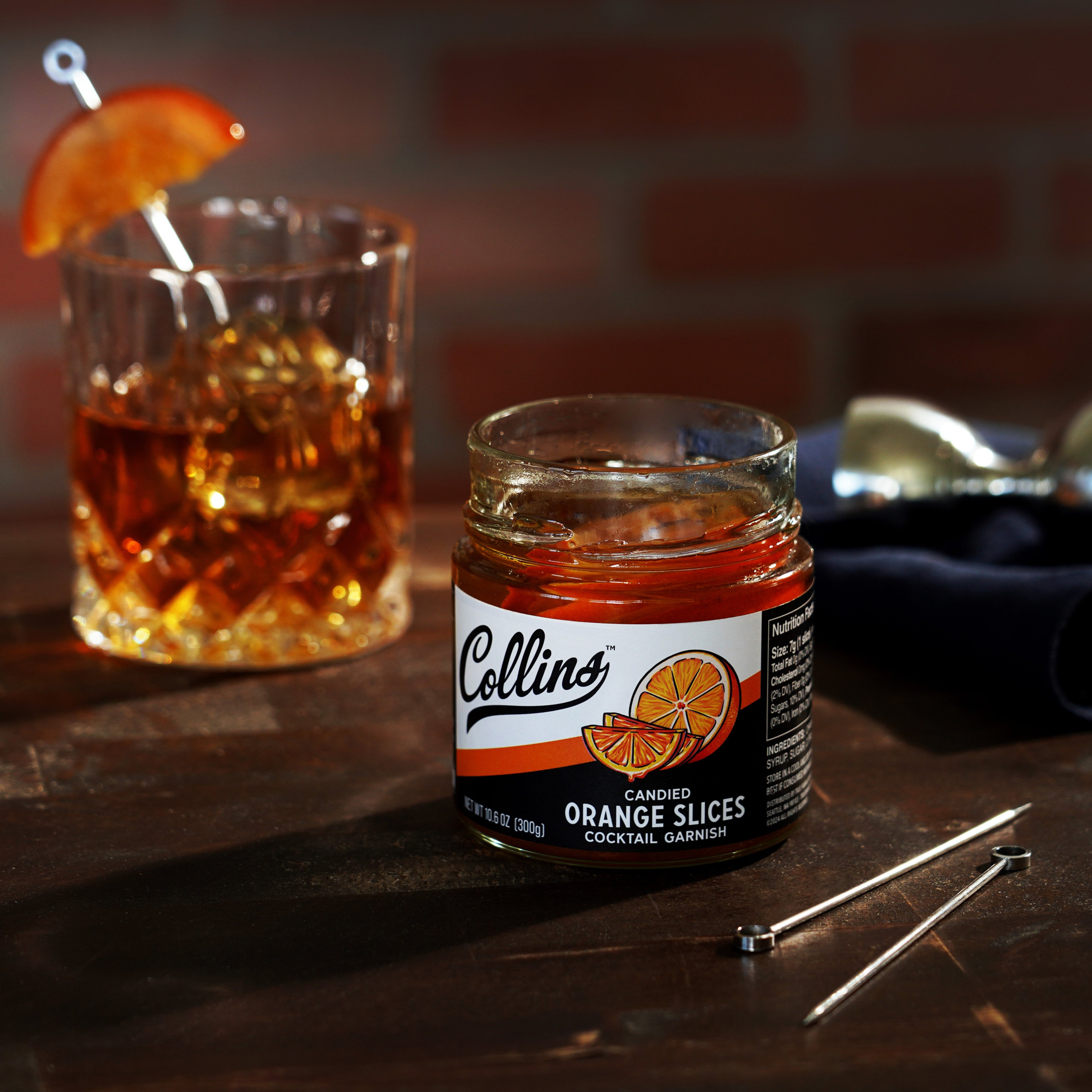 Candied Orange Slices in Syrup 10.6 oz
