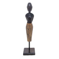 Wood sculpture - Waiting