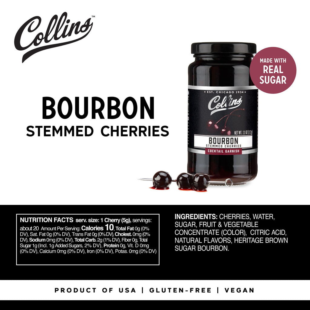 Bourbon Cherries 11 oz