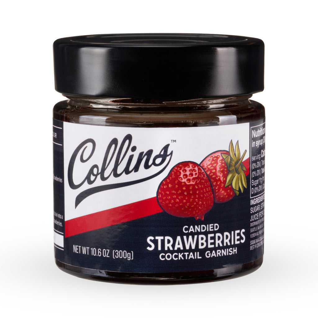 Candied Strawberries in Syrup, 10.6 oz
