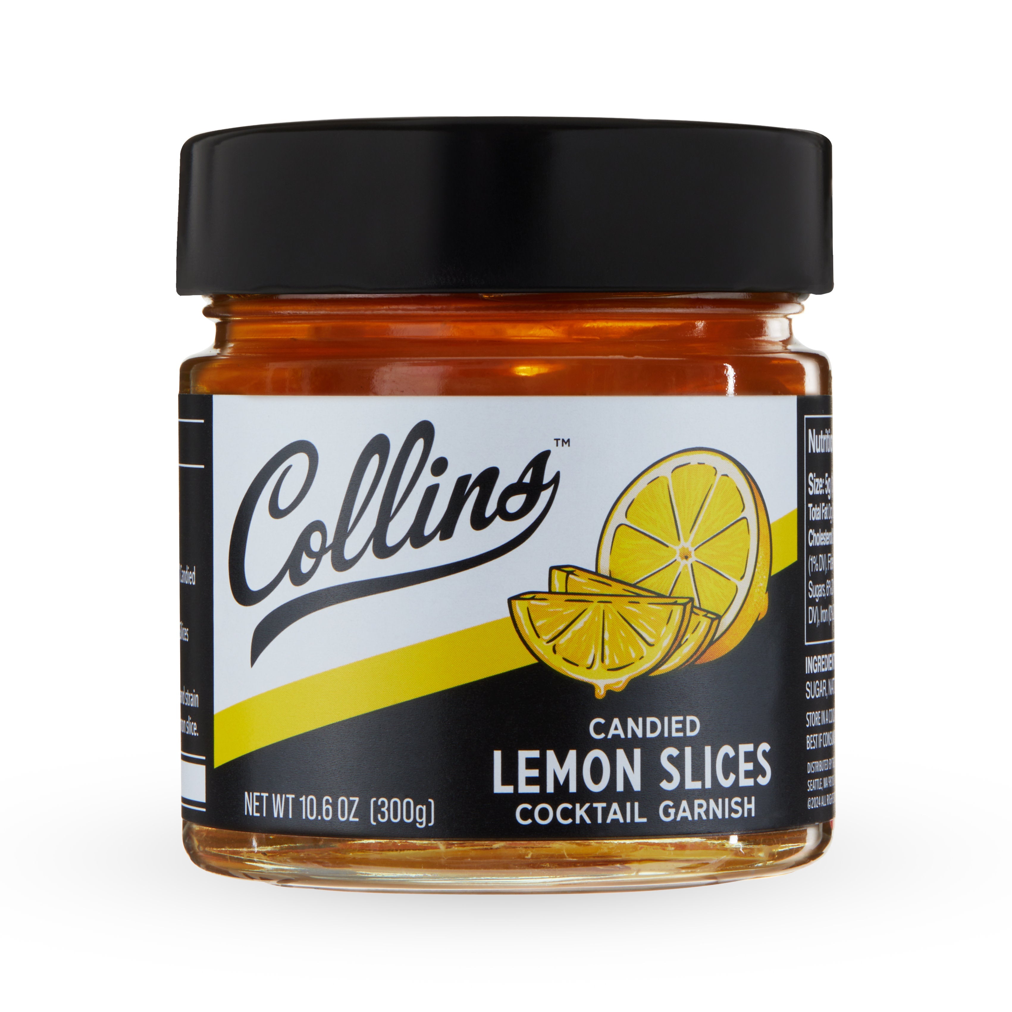 Candied Lemon Slices in Syrup 10.6 oz