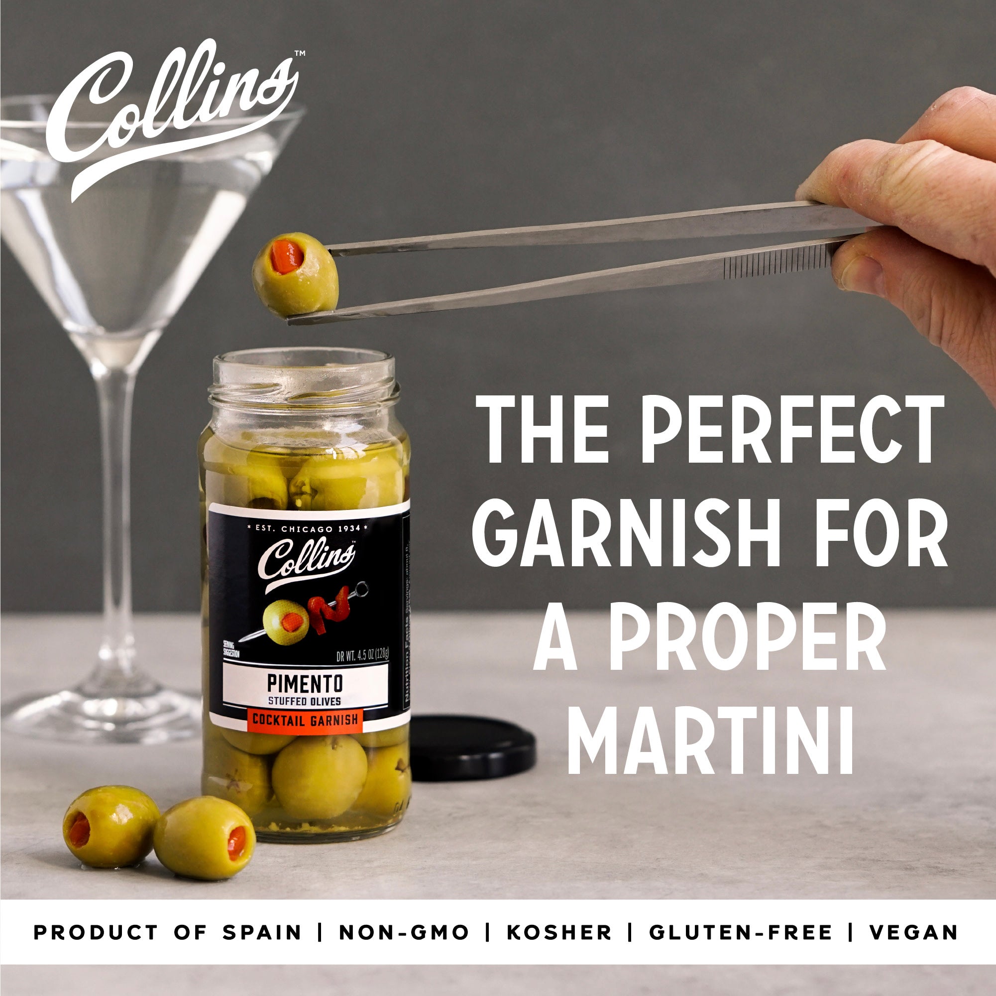 Gourmet Martini Pimento Olives 4.5 oz