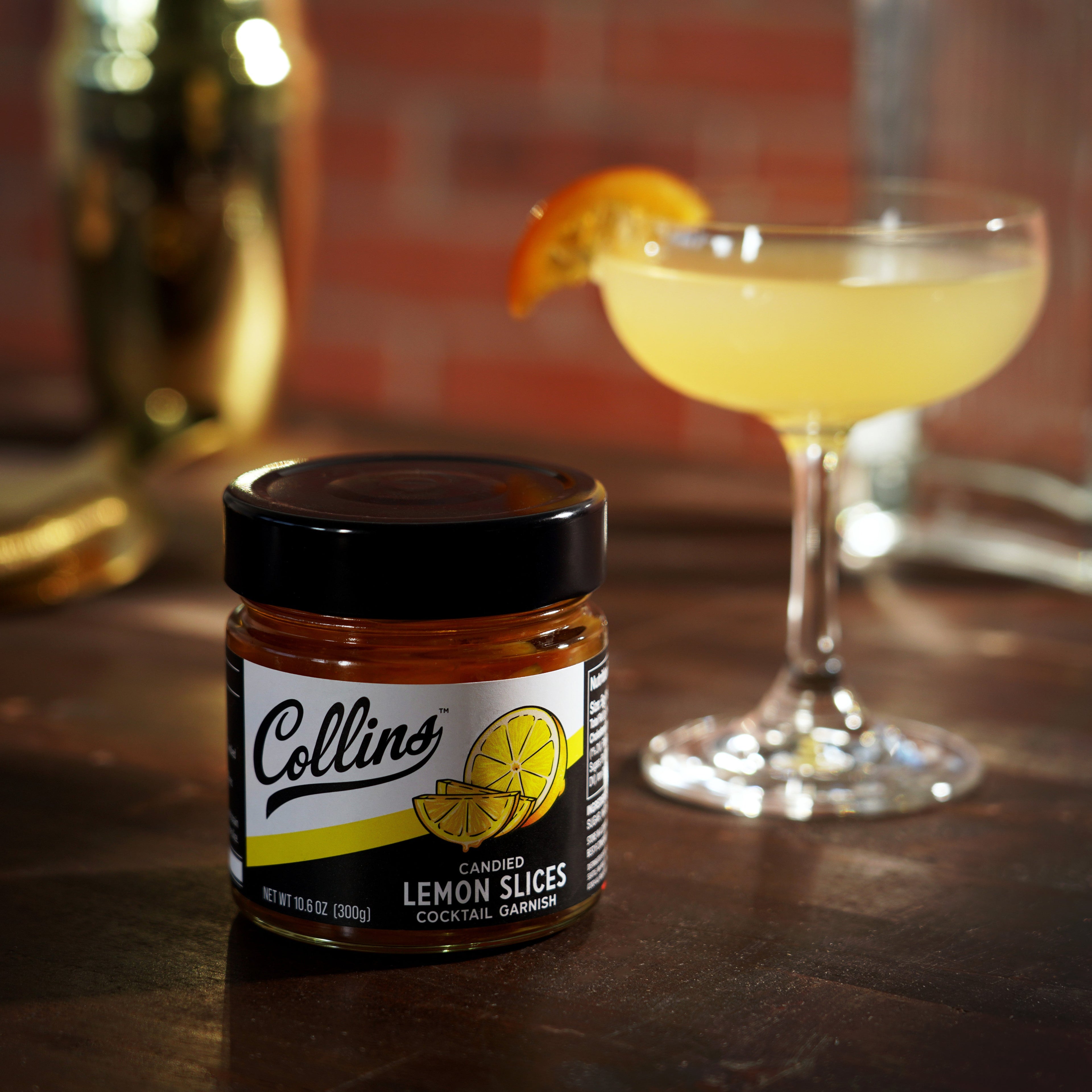 Candied Lemon Slices in Syrup 10.6 oz